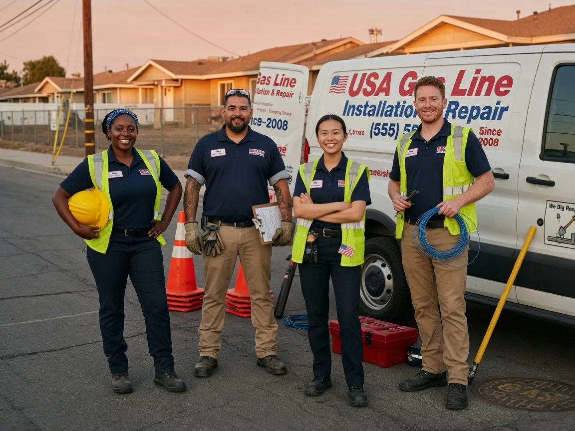 Gas Line Installation company in Sandyville, WV